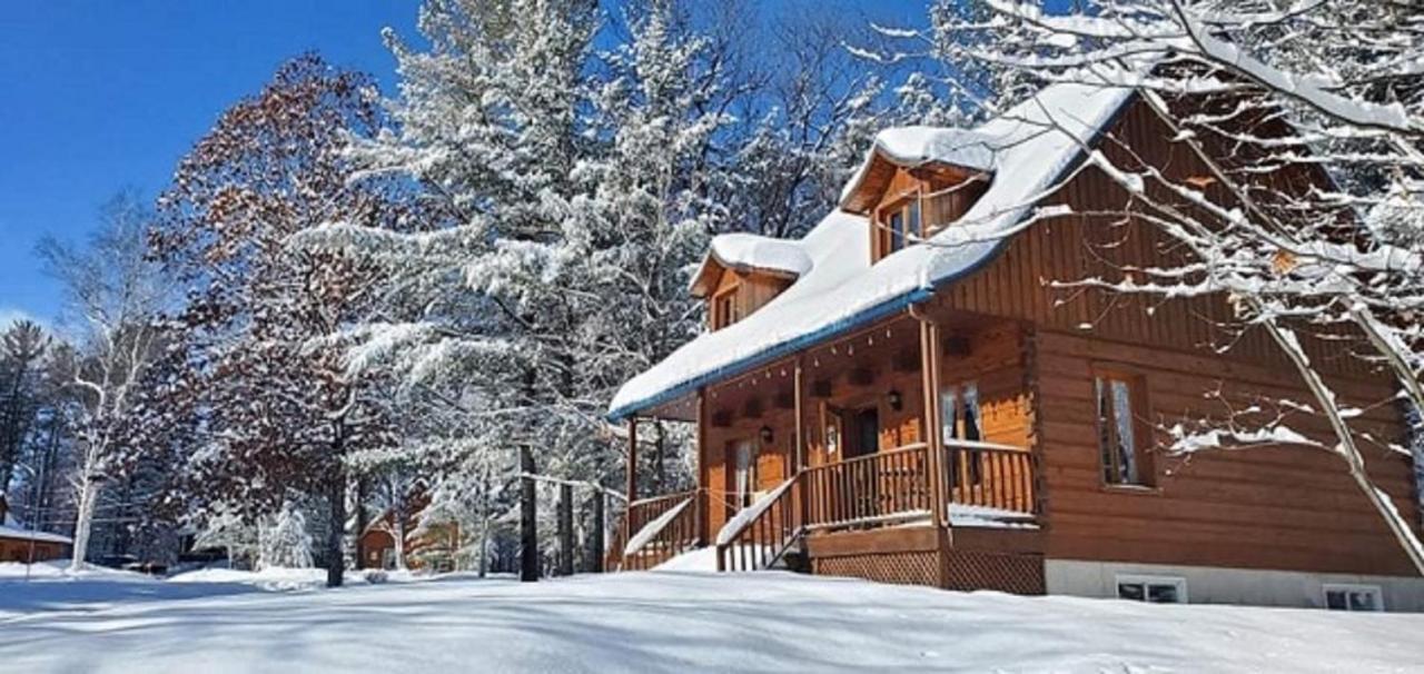 Les Chalets Sur Le Cap Saint Joachim Buitenkant foto