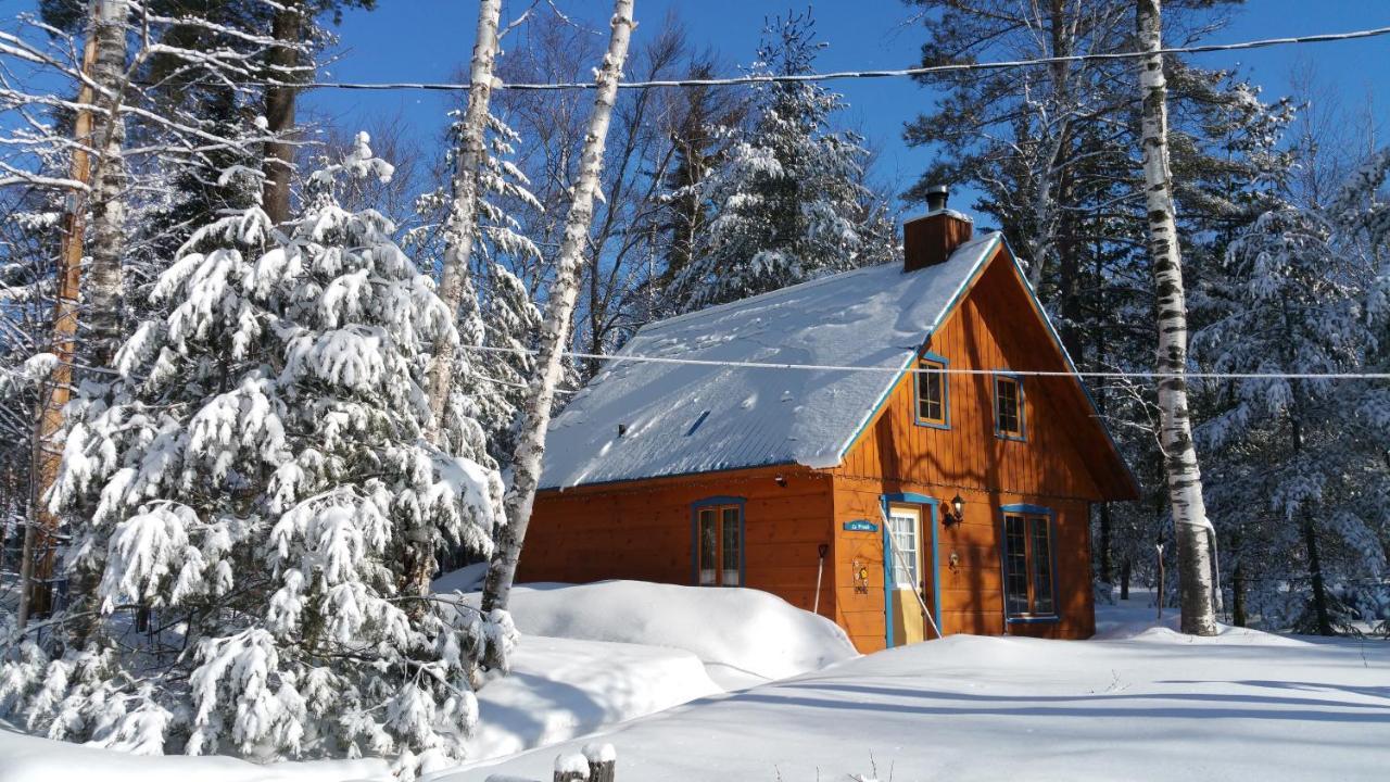 Les Chalets Sur Le Cap Saint Joachim Buitenkant foto